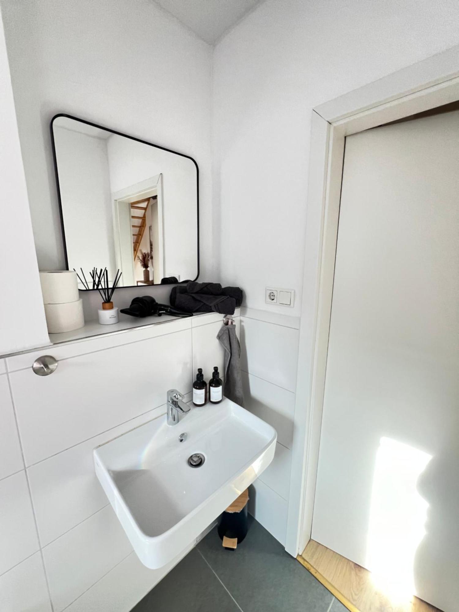 Maisonette-Apartment Mit Klimaanlage - In Dorsten Zentrum - Eksteriør billede