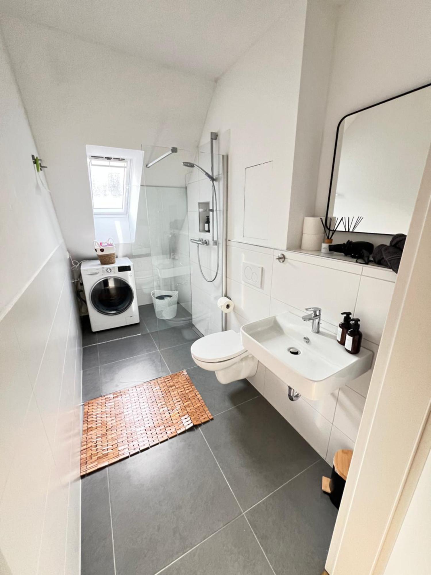 Maisonette-Apartment Mit Klimaanlage - In Dorsten Zentrum - Eksteriør billede